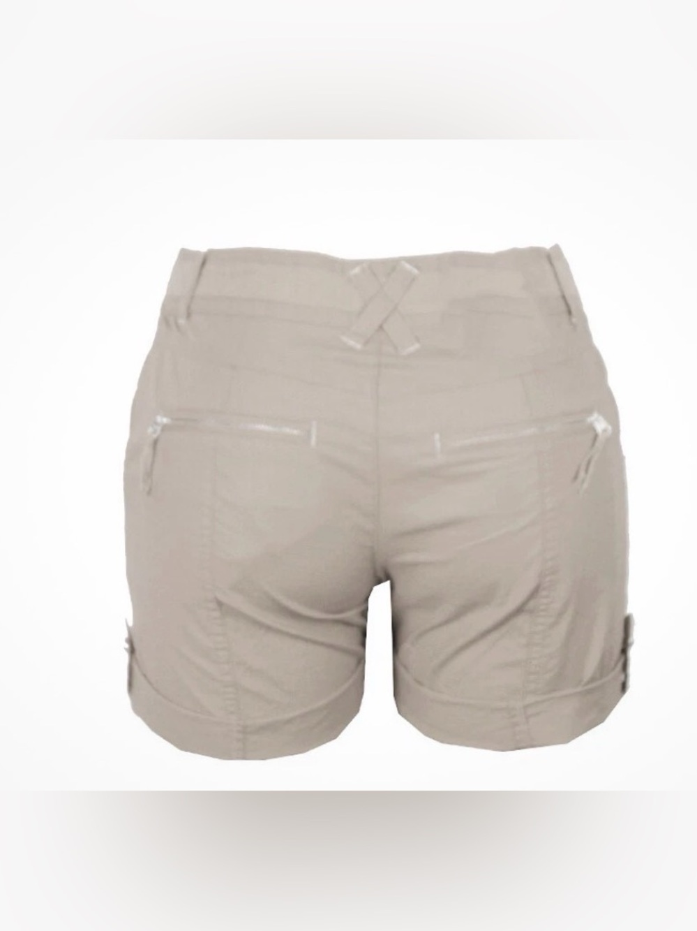 INC International Concepts Tan Shorts Women sz 6